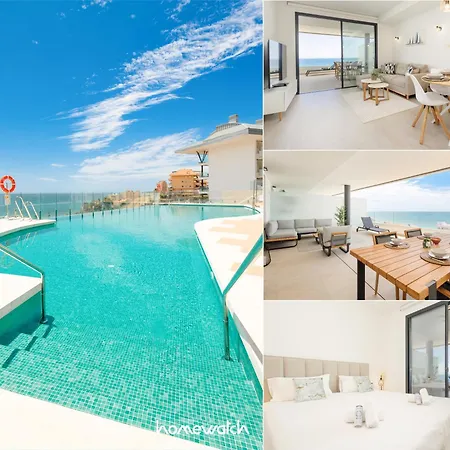 Modern Apartment, With Large Terrace And Panoramic Sea Views, In Fuengirola Apartament